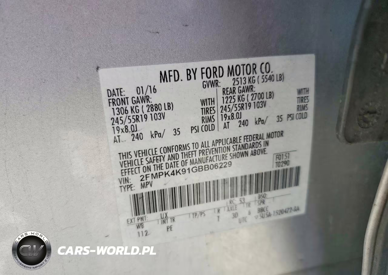 2016 Ford Edge Titanium VIN:2FMPK4K91GBB06229 - 13