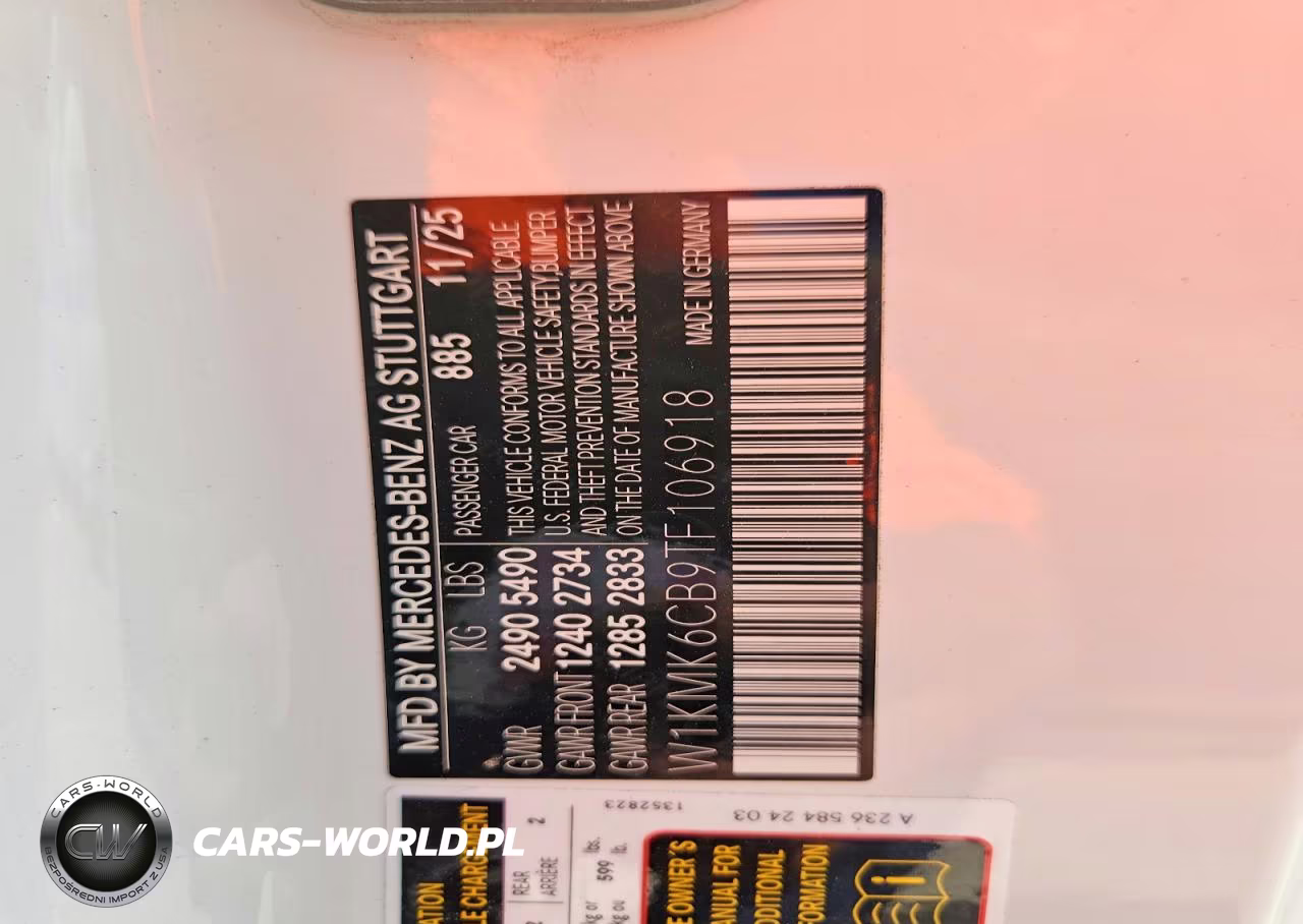 2026 Mercedes-Benz Cle Amg 53 4Matic VIN:W1KMK6CB9TF106918 - 12