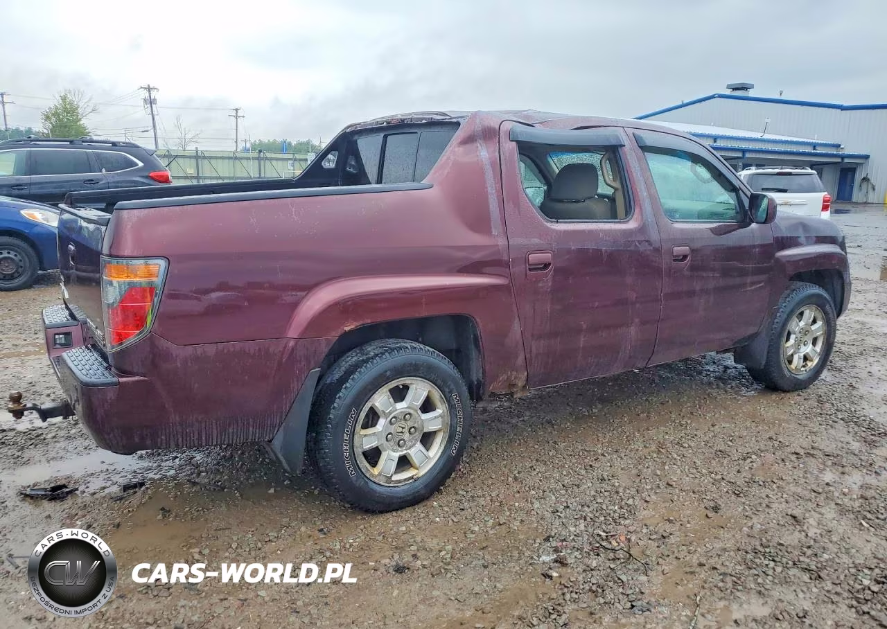 2008 Honda Ridgeline Rts VIN:2HJYK16458H537253 - 3