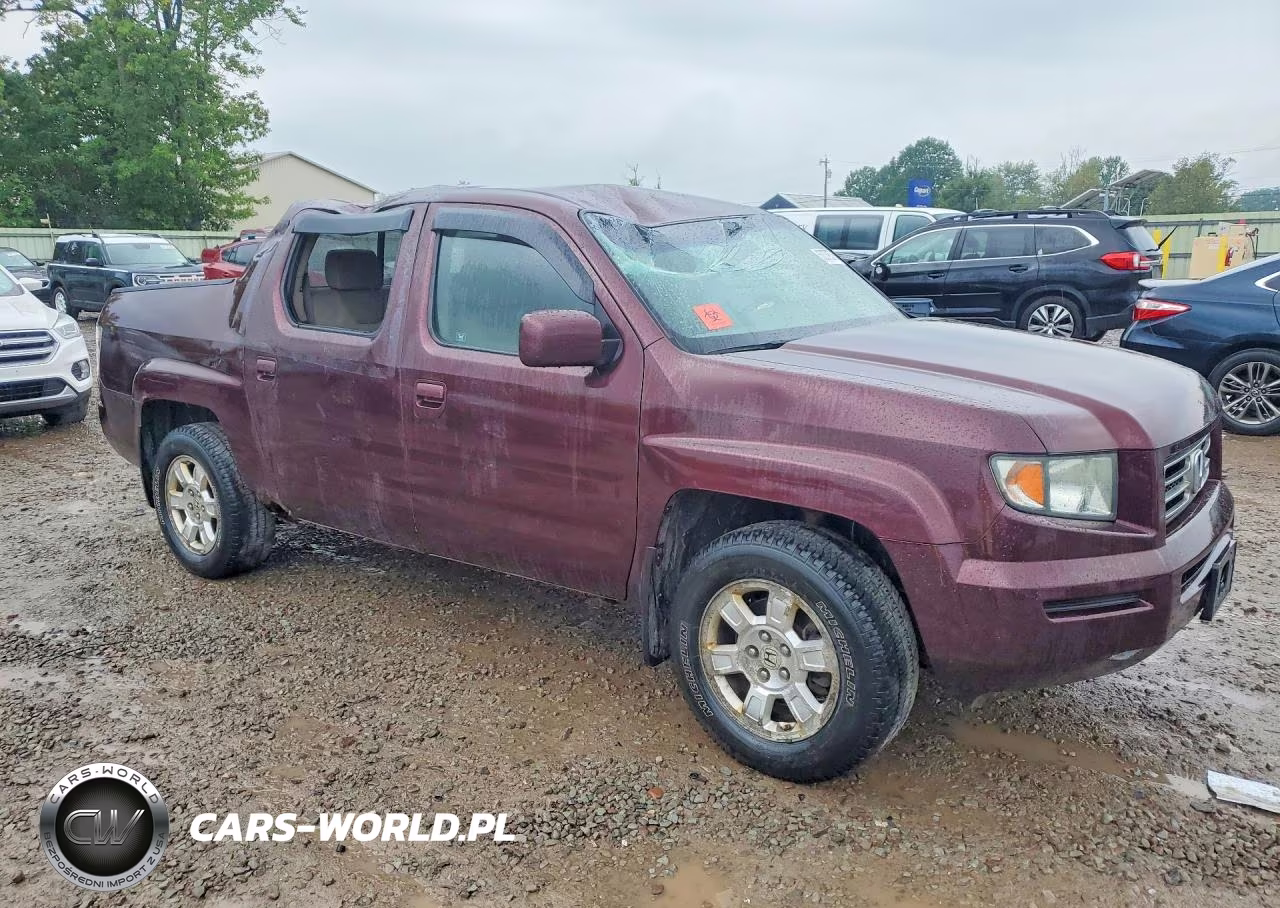2008 Honda Ridgeline Rts VIN:2HJYK16458H537253 - 4