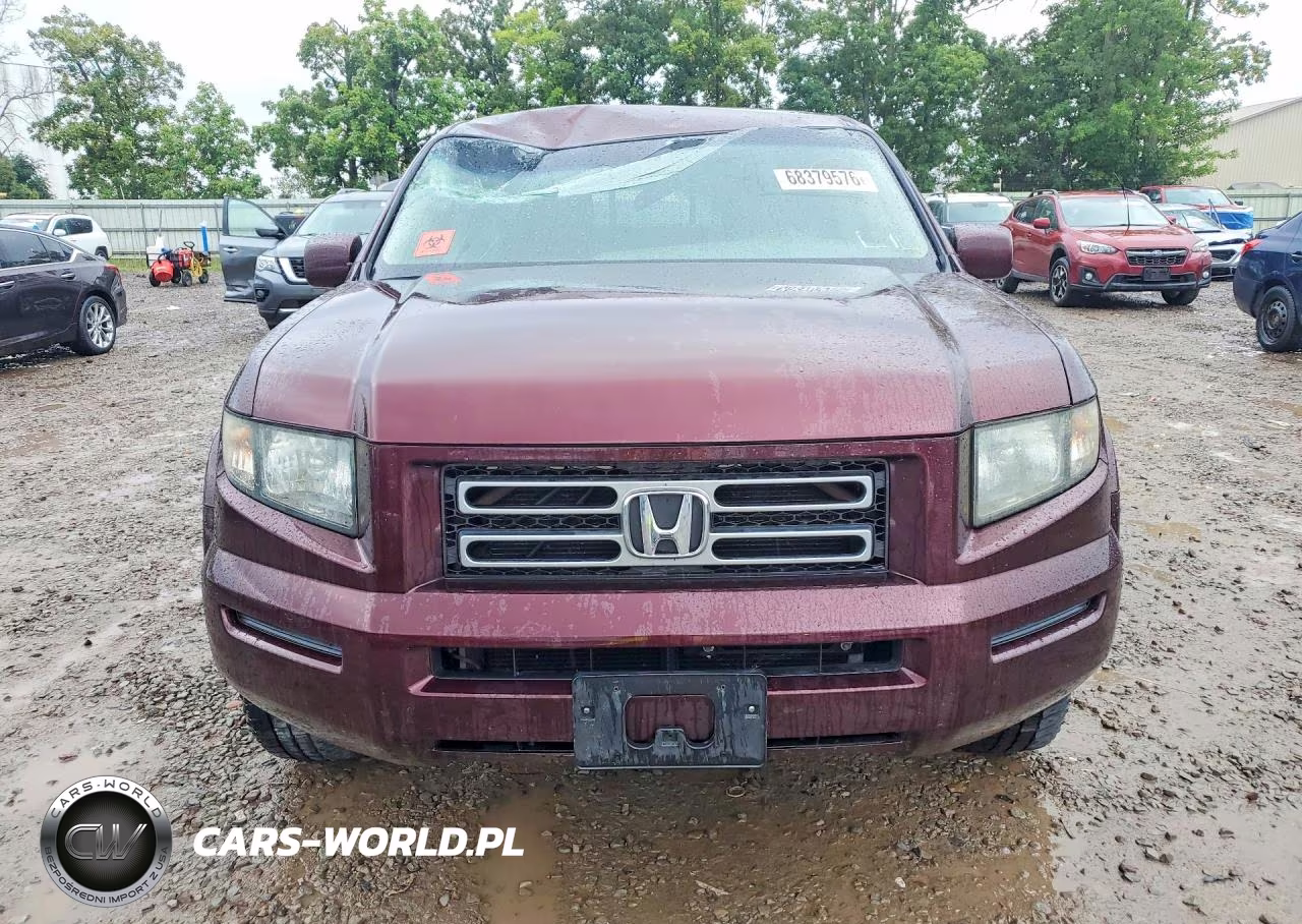 2008 Honda Ridgeline Rts VIN:2HJYK16458H537253 - 5