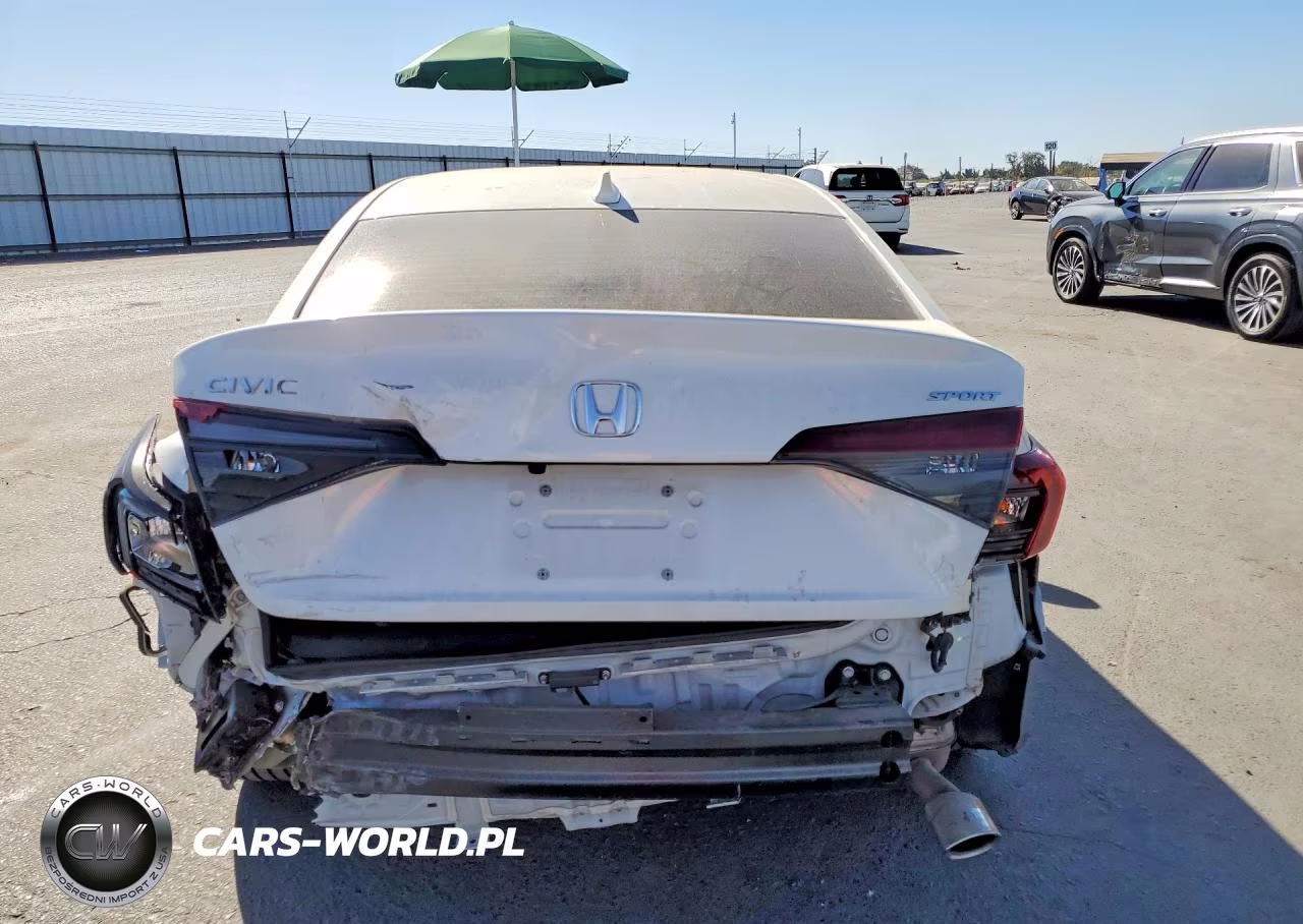 2025 Honda Civic Sport VIN:2HGFE2F59SH576115 - 6