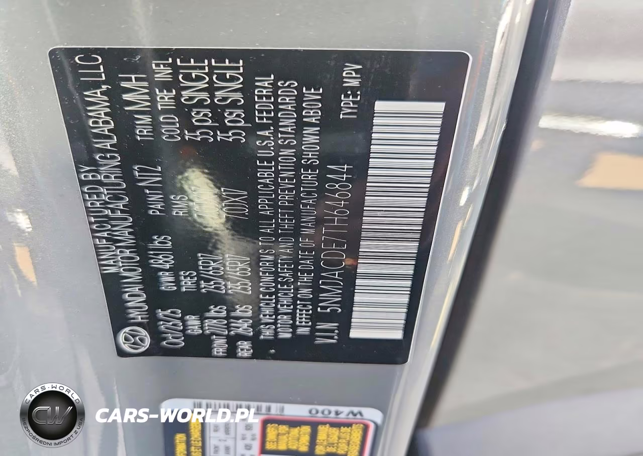 2026 Hyundai Tucson Se VIN:5NMJACDE7TH646844 - 13