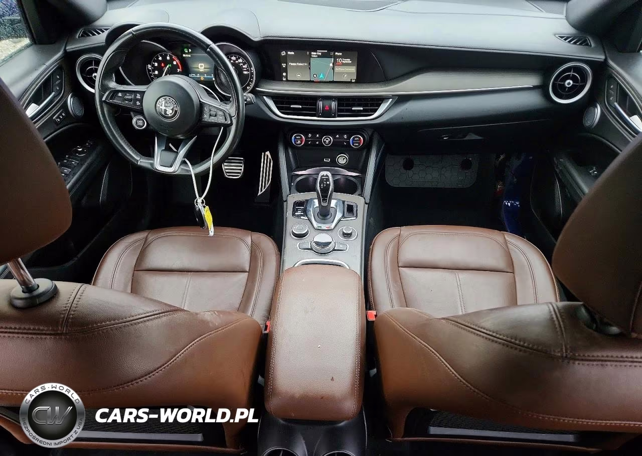2022 Alfa Romeo Stelvio Ti VIN:ZASPAKBN5N7D39987 - 8