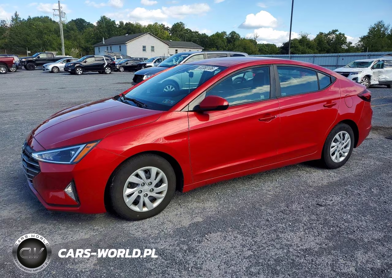 2020 Hyundai Elantra Se VIN:5NPD74LF4LH620992 - 1