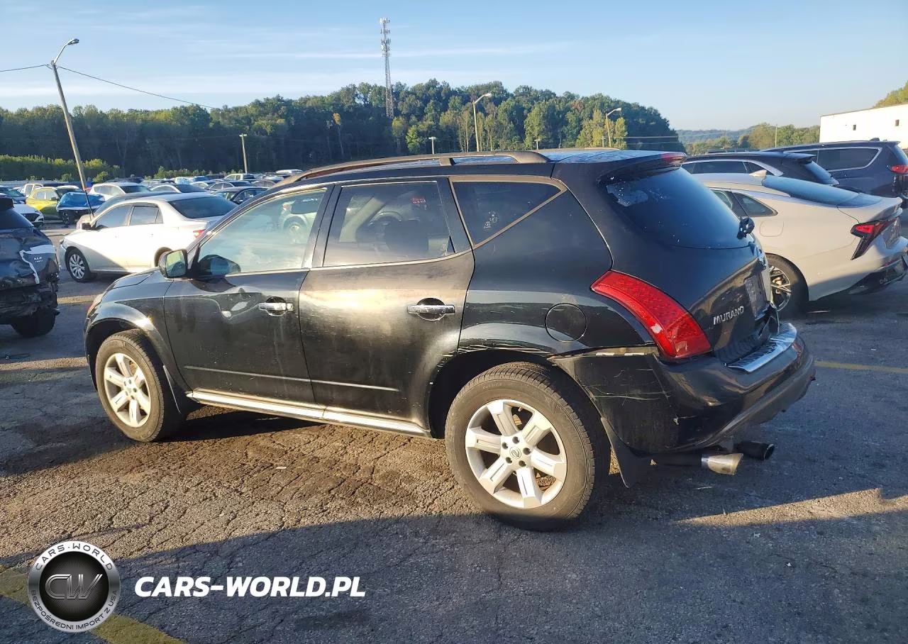 2007 Nissan Murano S VIN:JN8AZ08W17W652513 - 2