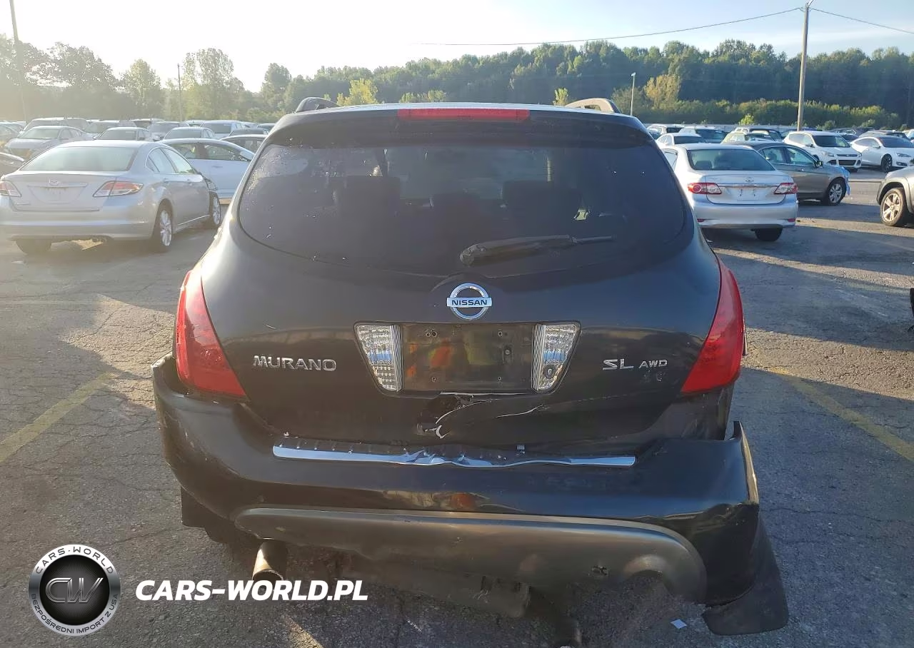 2007 Nissan Murano S VIN:JN8AZ08W17W652513 - 6