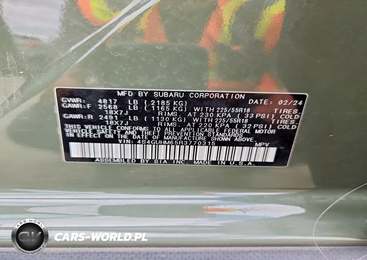 2024 Subaru Crosstrek Limited VIN:4S4GUHM65R3770315 - 13