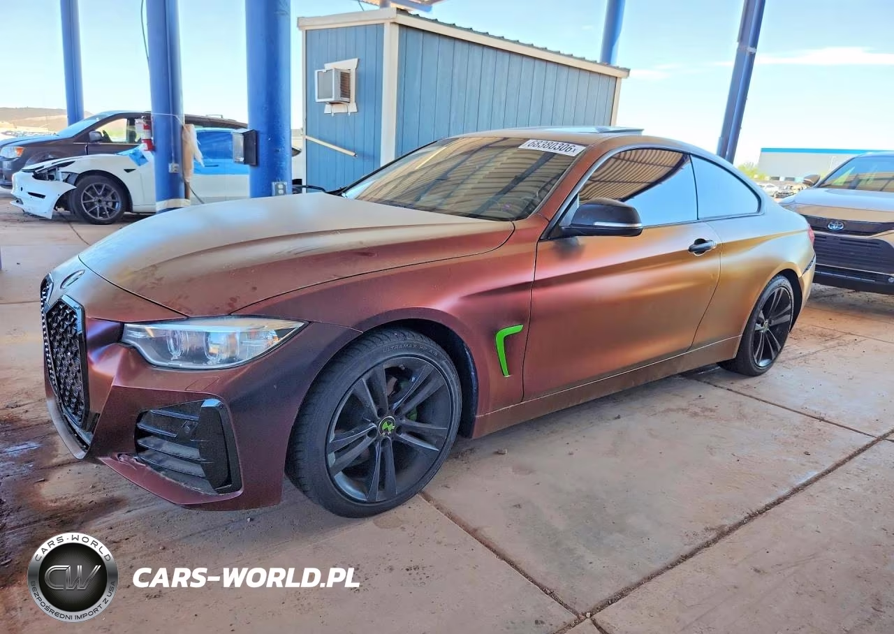 2017 BMW 430I VIN:WBA4R7C57HK895796 - 1