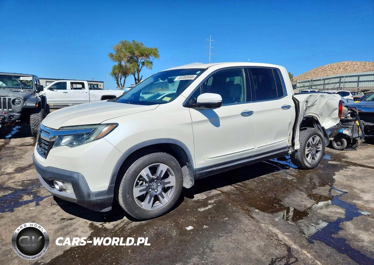 2017 Honda Ridgeline Rtl VIN:5FPYK3F71HB023651 - 1