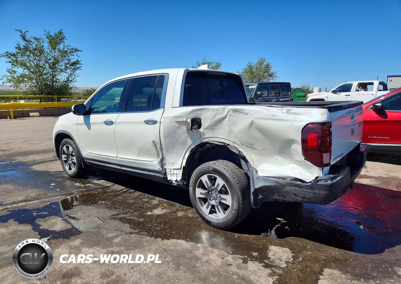 2017 Honda Ridgeline Rtl VIN:5FPYK3F71HB023651 - 2