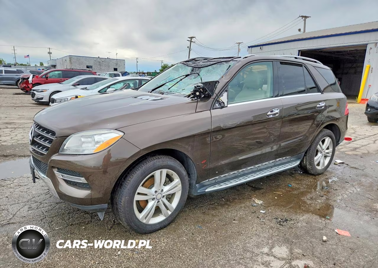 2014 Mercedes-Benz Ml 350 4Matic VIN:4JGDA5HB8EA341807 - 1