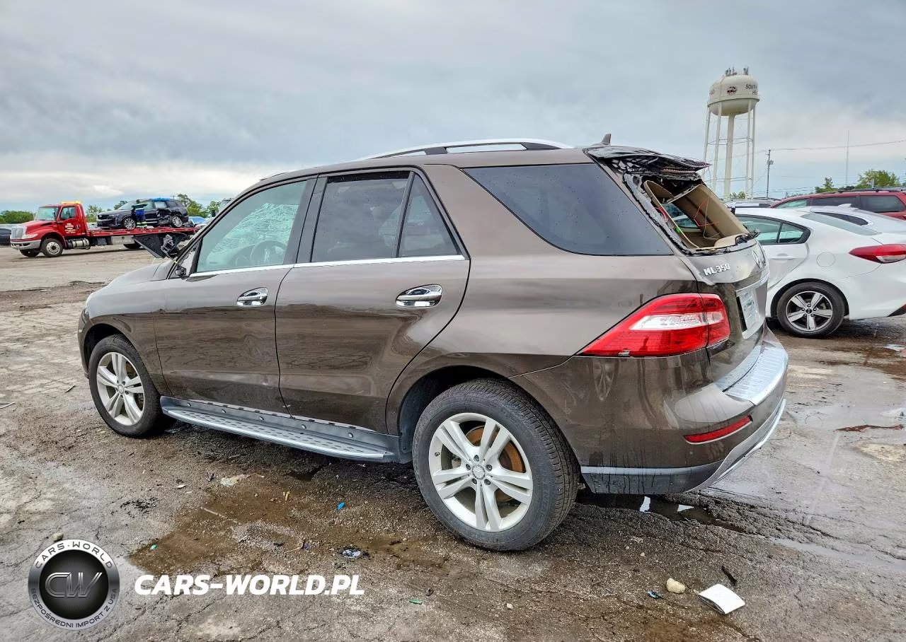 2014 Mercedes-Benz Ml 350 4Matic VIN:4JGDA5HB8EA341807 - 2