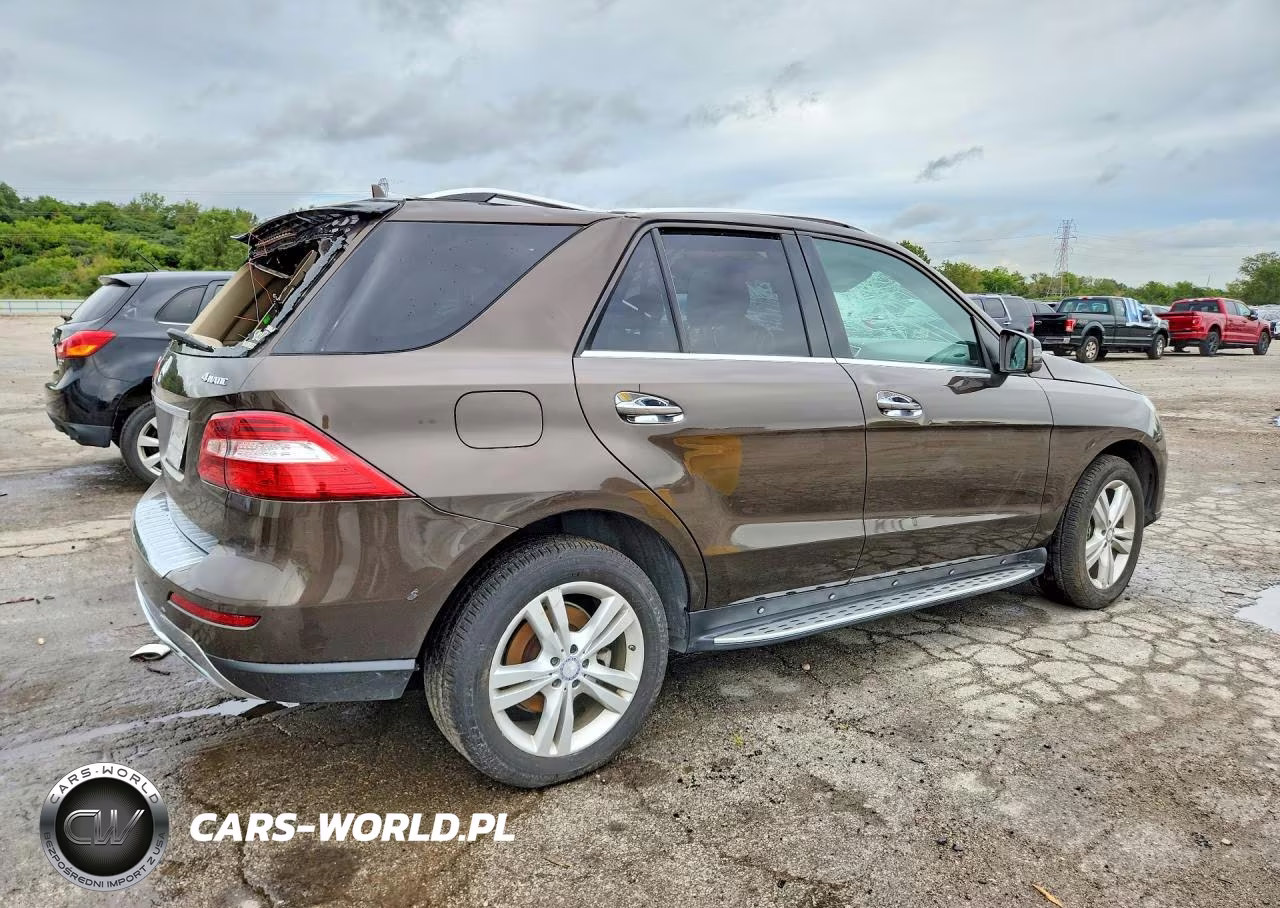2014 Mercedes-Benz Ml 350 4Matic VIN:4JGDA5HB8EA341807 - 3