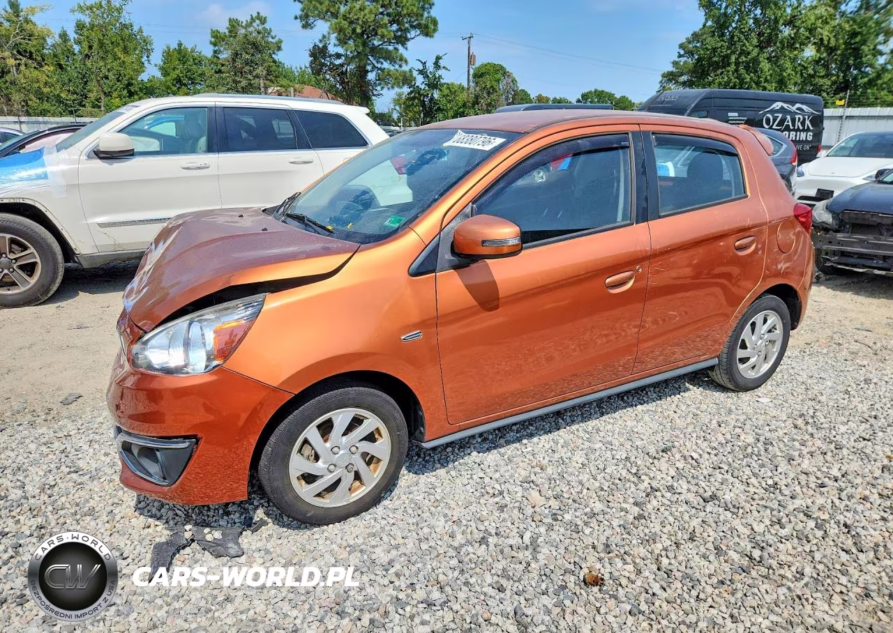 2019 Mitsubishi Mirage Se VIN:ML32A4HJ4KH004571 - 1