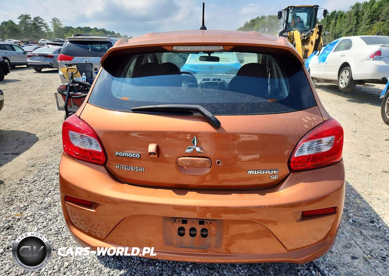 2019 Mitsubishi Mirage Se VIN:ML32A4HJ4KH004571 - 6