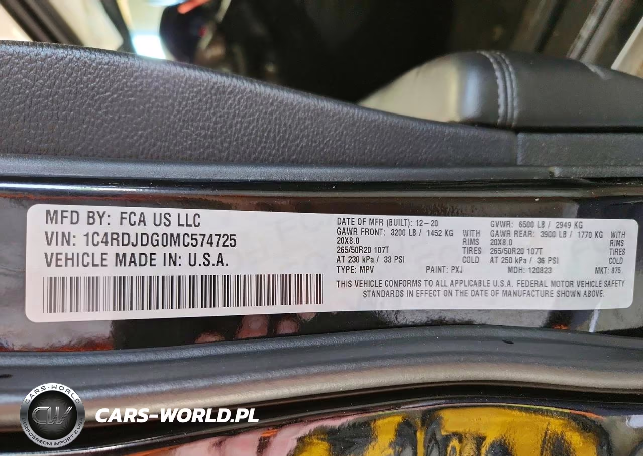 2021 Dodge Durango Gt VIN:1C4RDJDG0MC574725 - 13