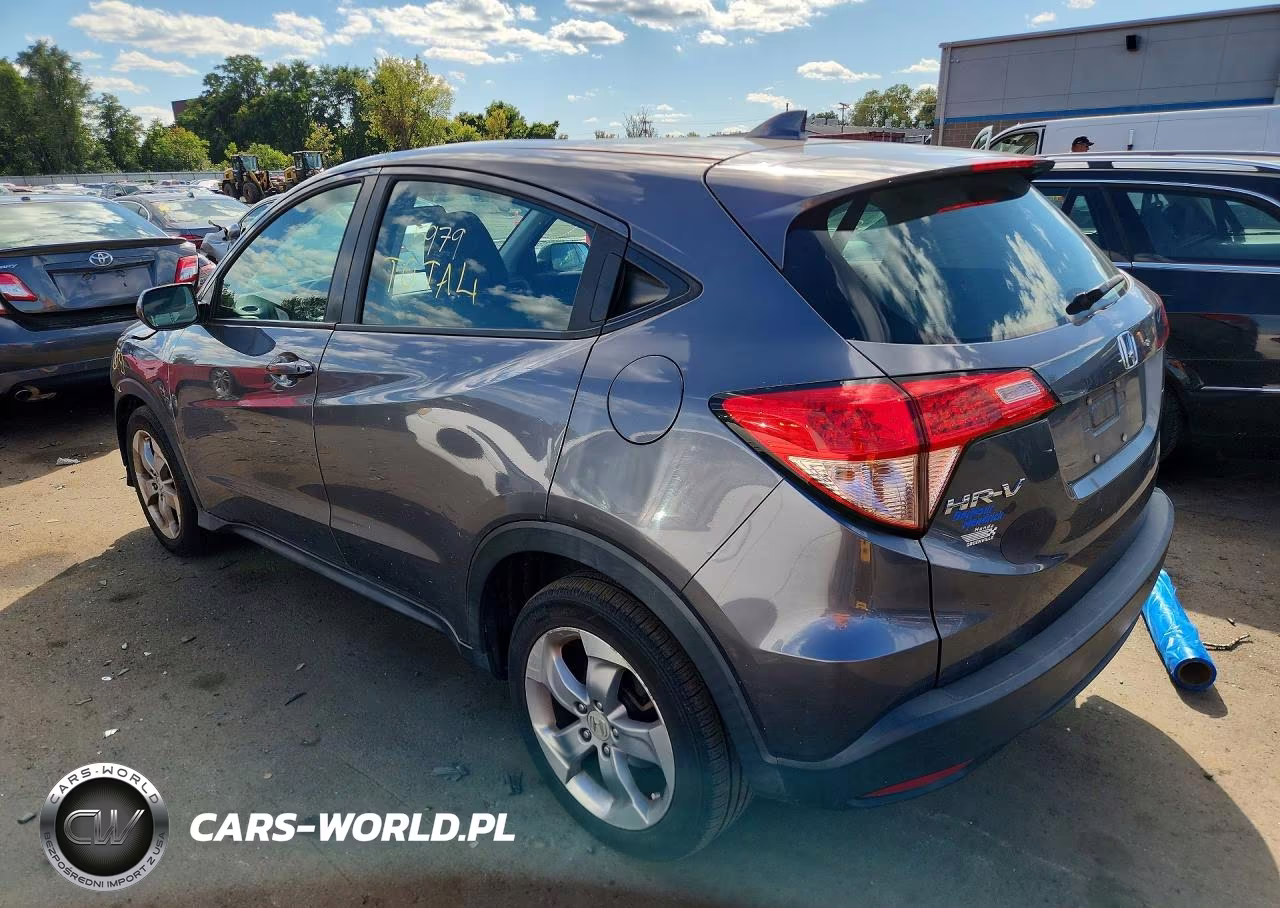 2018 Honda Hr-V Lx VIN:3CZRU6H30JG706339 - 2