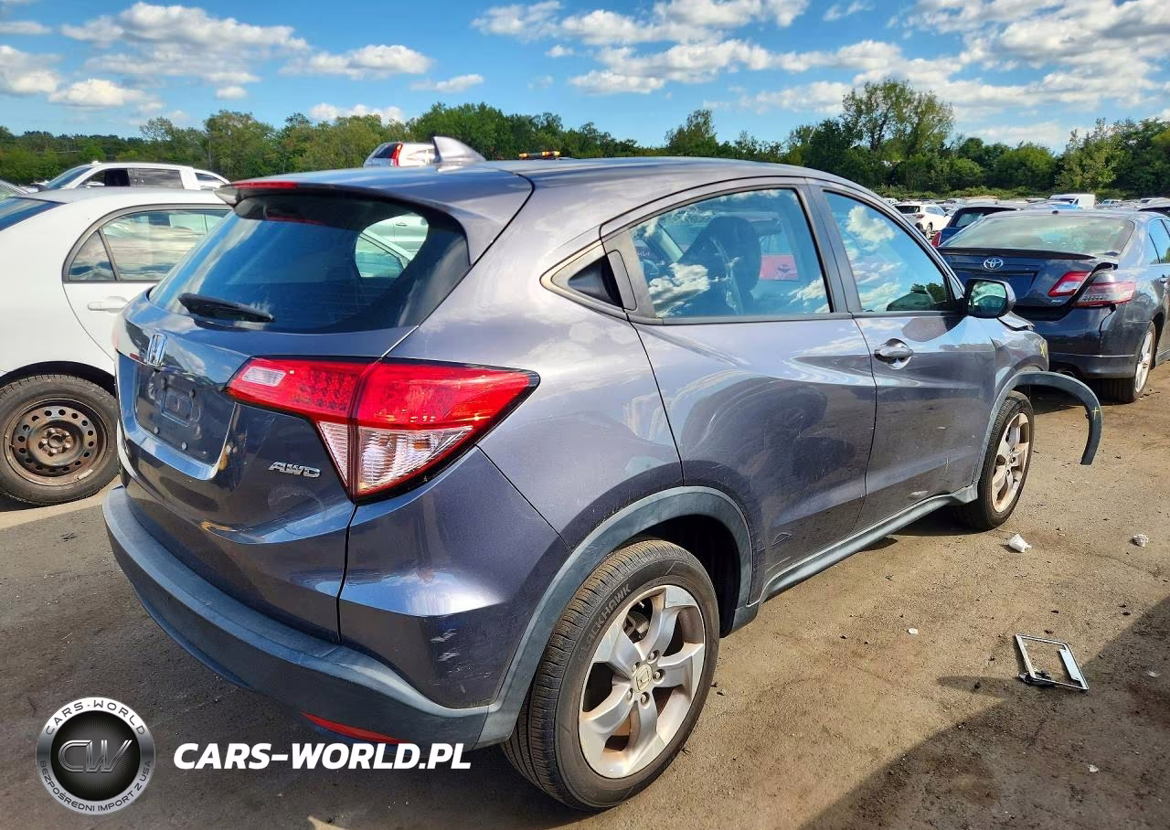 2018 Honda Hr-V Lx VIN:3CZRU6H30JG706339 - 3
