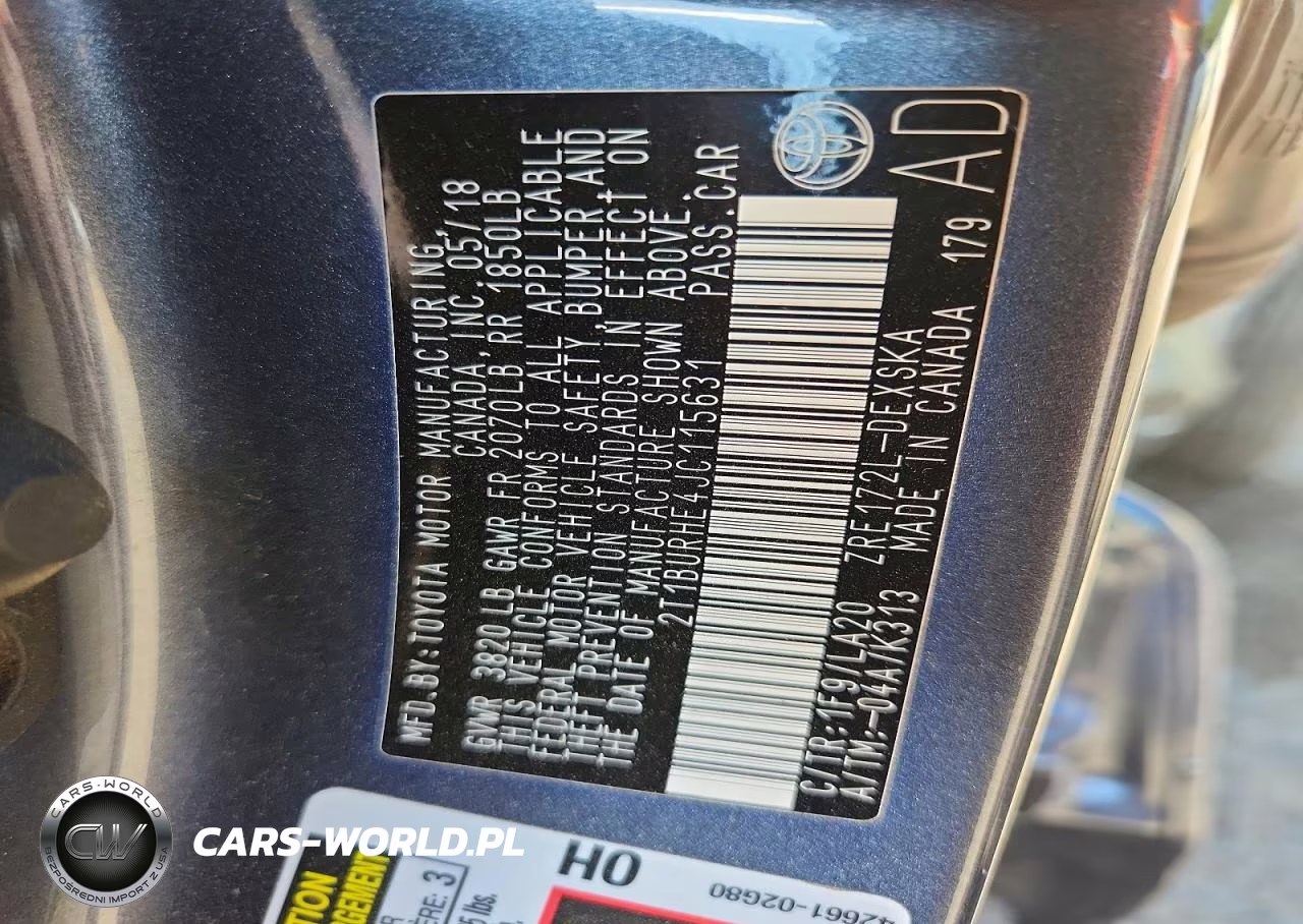 2018 Toyota Corolla Xse VIN:2T1BURHE4JC115631 - 13