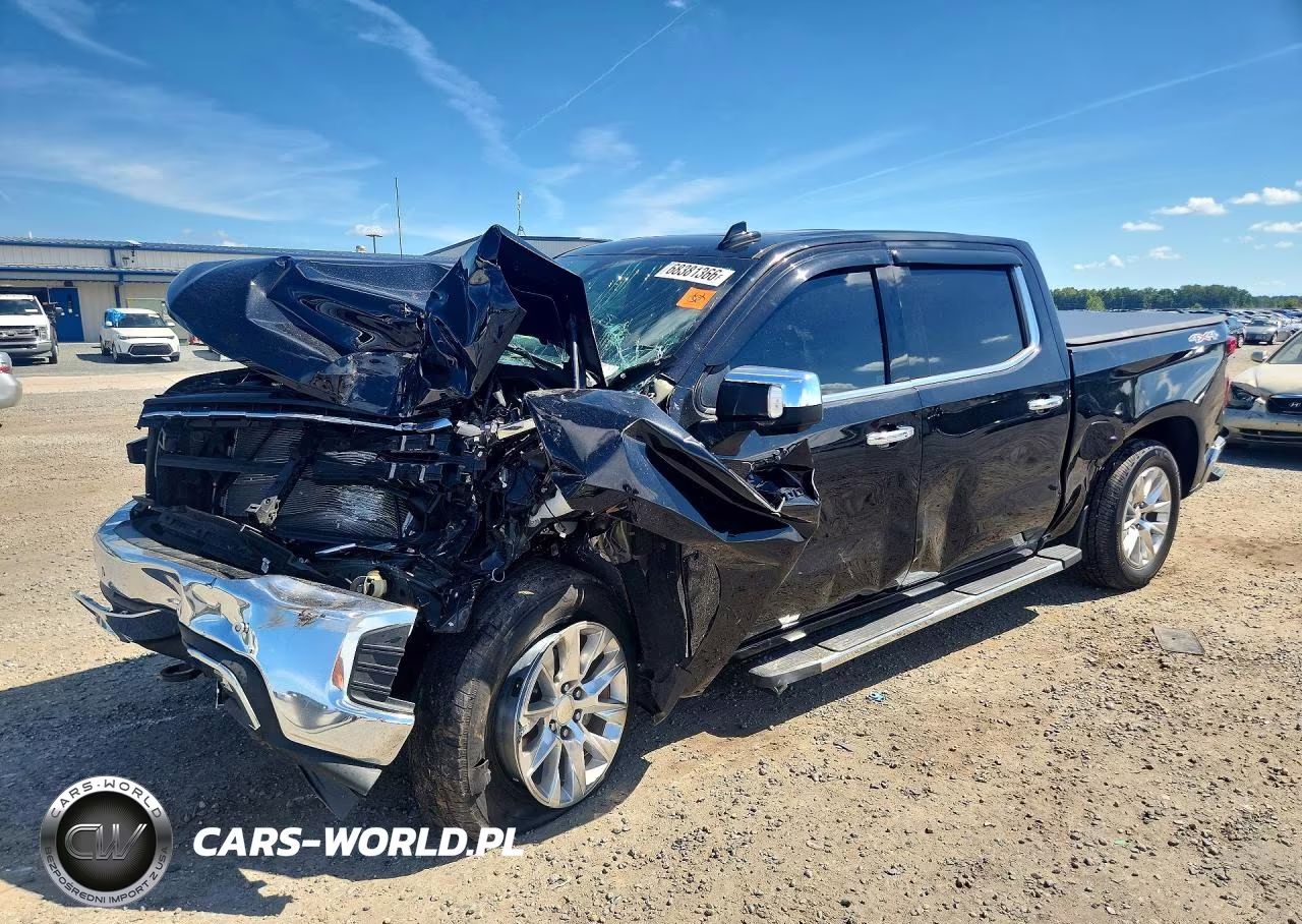 2021 Chevrolet Silverado K1500 Ltz VIN:3GCUYGED5MG468368 - 1