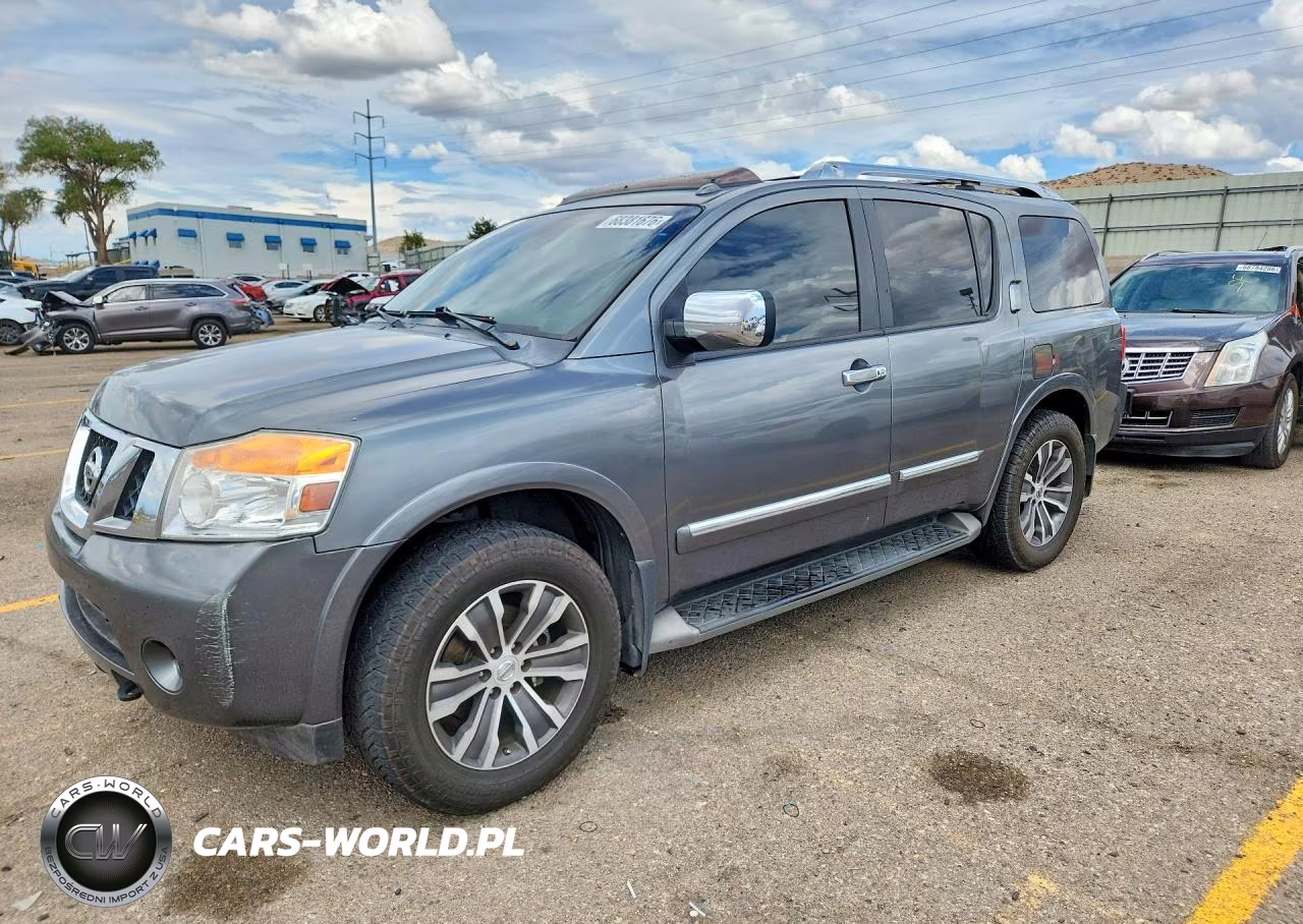 2015 Nissan Armada Sl VIN:5N1BA0NC2FN608778 - 1