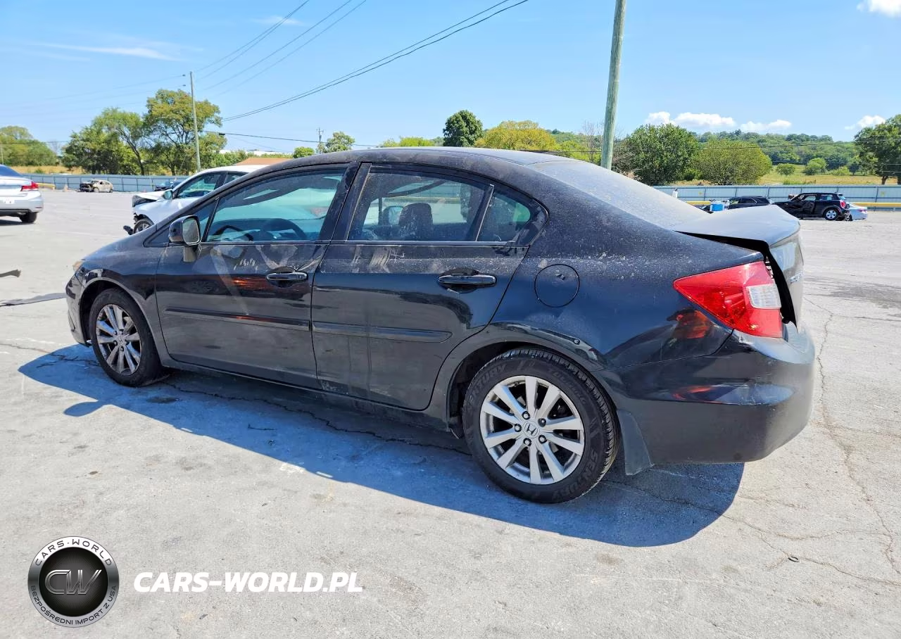 2012 Honda Civic Ex VIN:19XFB2F85CE063300 - 2