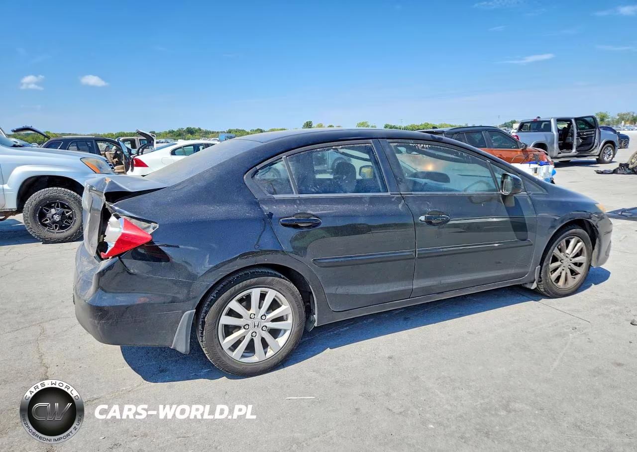 2012 Honda Civic Ex VIN:19XFB2F85CE063300 - 3