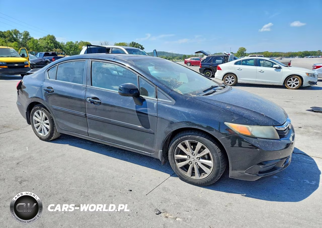 2012 Honda Civic Ex VIN:19XFB2F85CE063300 - 4