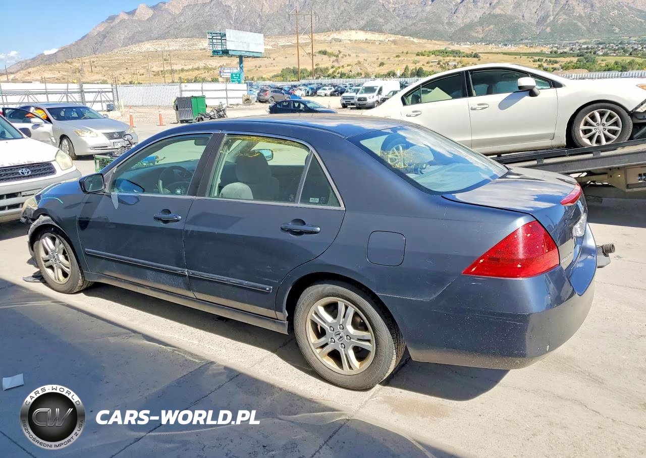 2007 Honda Accord Se VIN:JHMCM563X7C015158 - 2