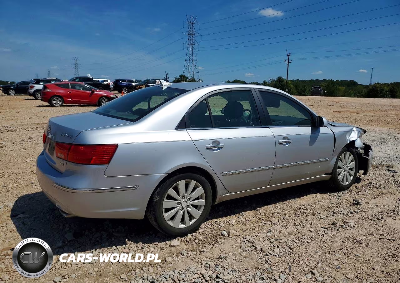 2009 Hyundai Sonata Limited V6 VIN:5NPEU46FX9H567989 - 3