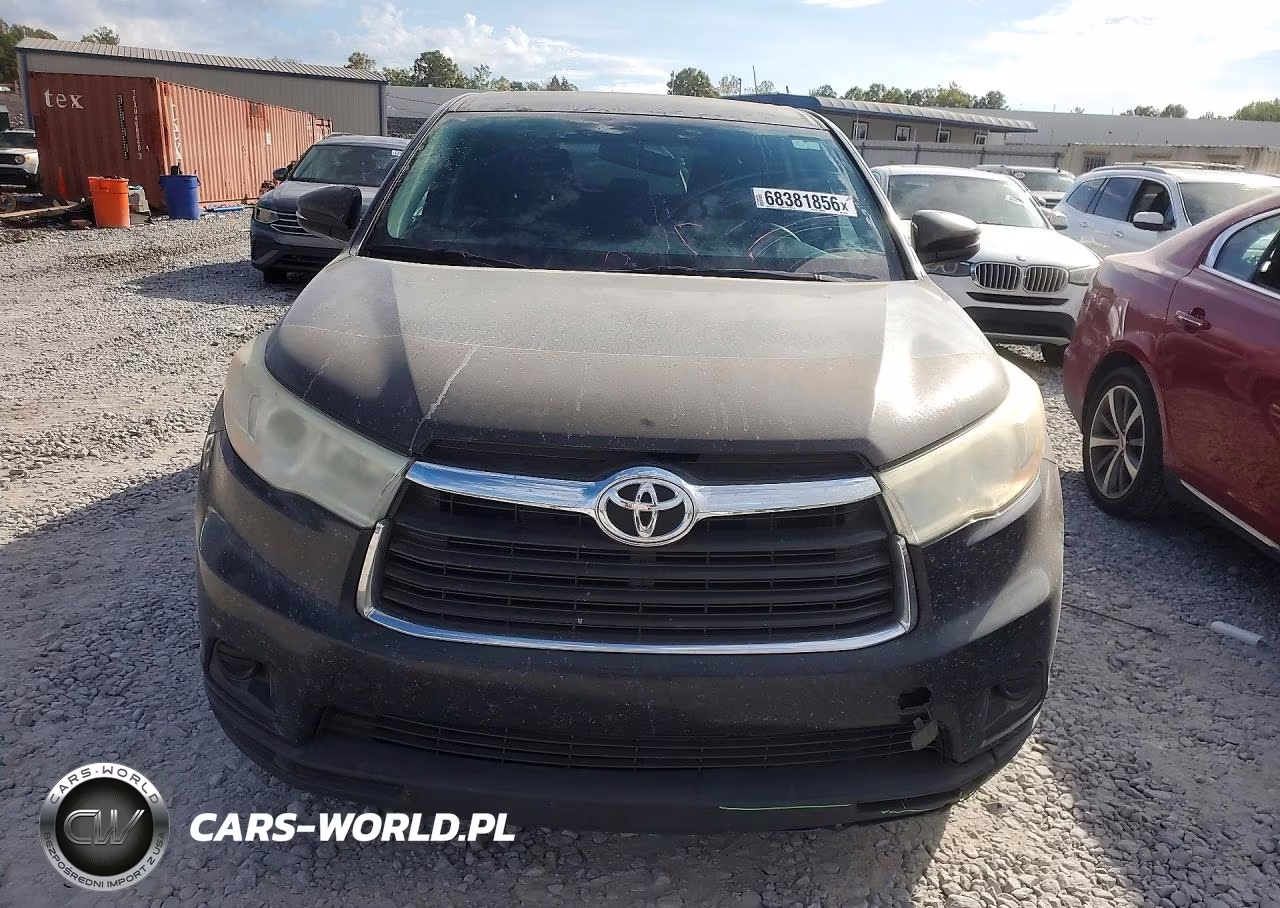 2014 Toyota Highlander Le VIN:5TDZARFH4ES005163 - 5