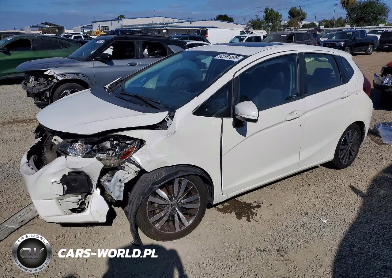 2016 Honda Fit Ex VIN:JHMGK5H73GX044405 - 1