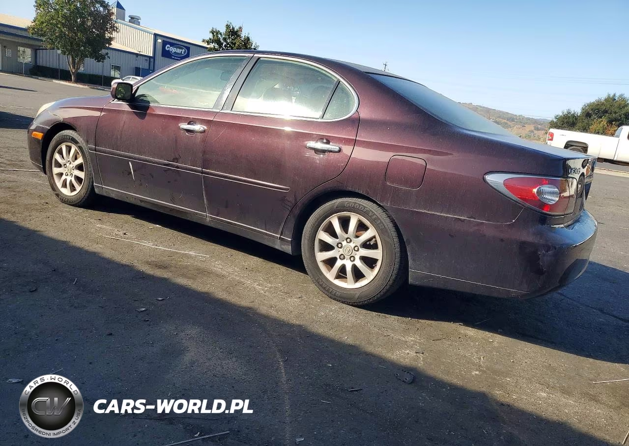 2002 Lexus Es 300 VIN:JTHBF30G125017853 - 2