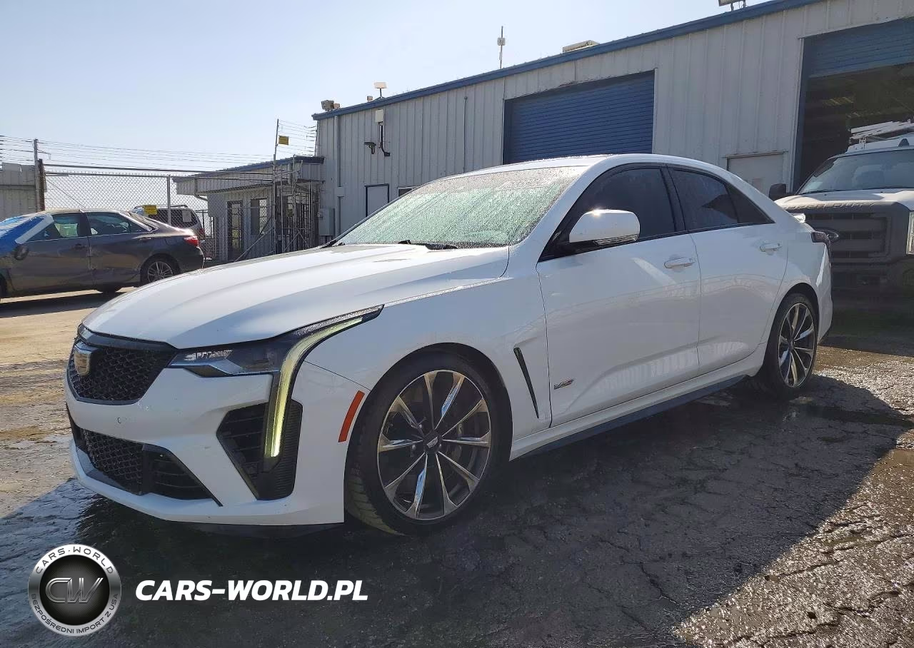 2023 Cadillac Ct4-V Blackwing VIN:1G6DL5RP7P0410121 - 1