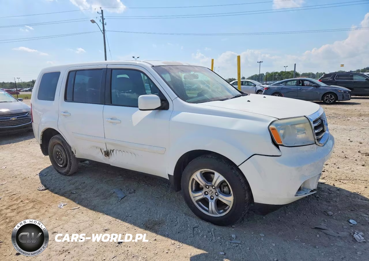 2013 Honda Pilot Exl VIN:5FNYF4H51DB016322 - 4