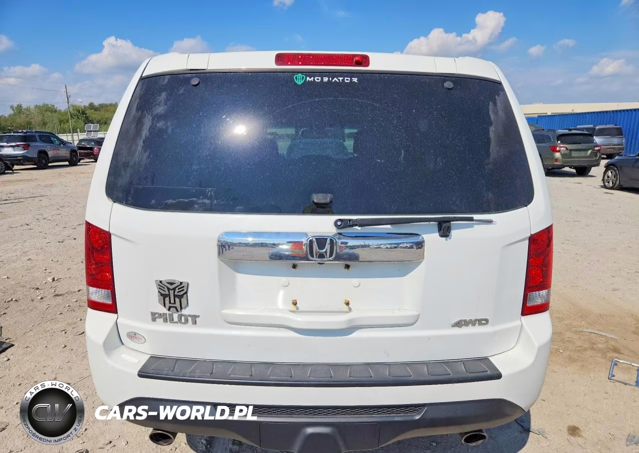 2013 Honda Pilot Exl VIN:5FNYF4H51DB016322 - 6