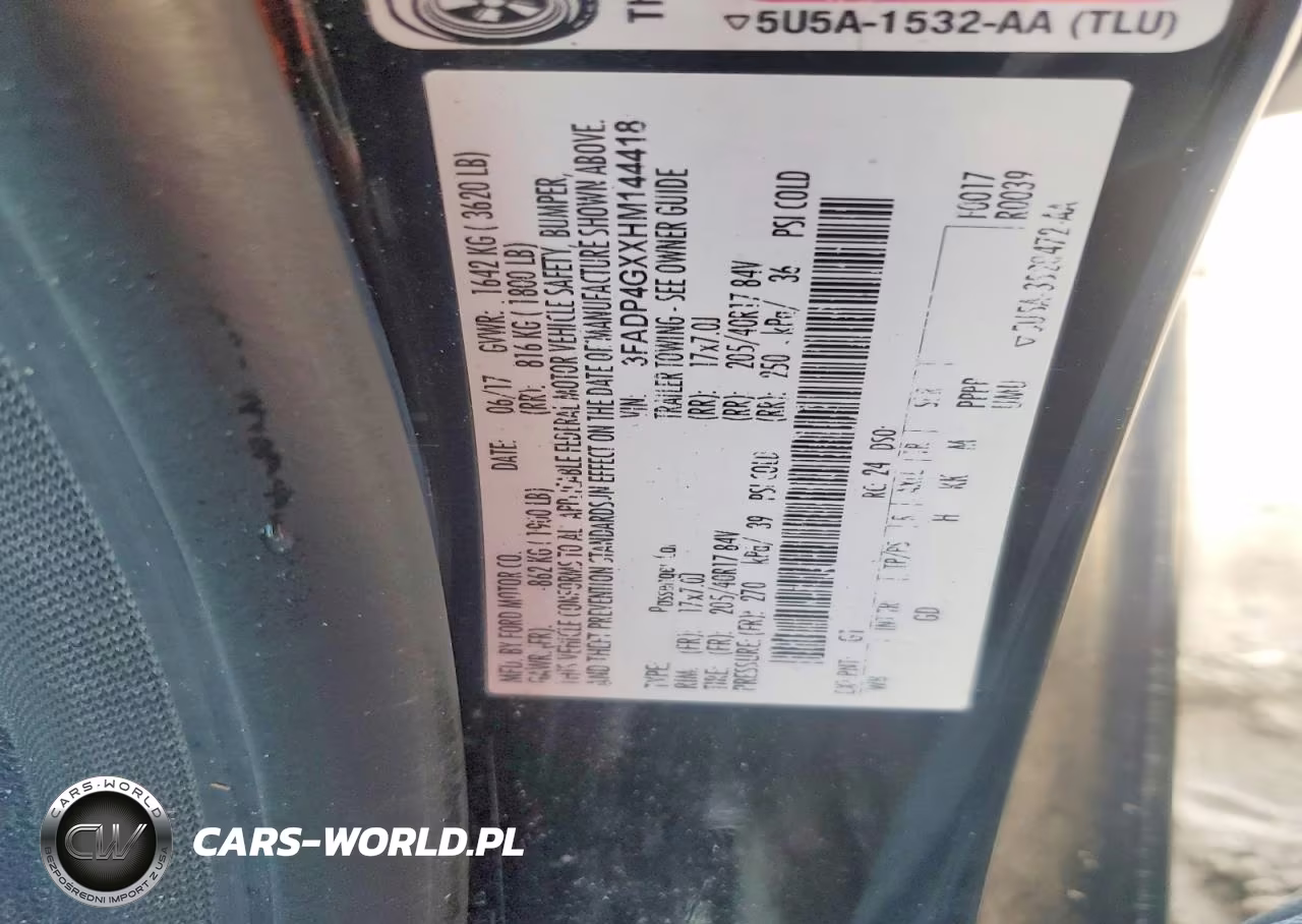 2017 Ford Fiesta St VIN:3FADP4GXXHM144418 - 12