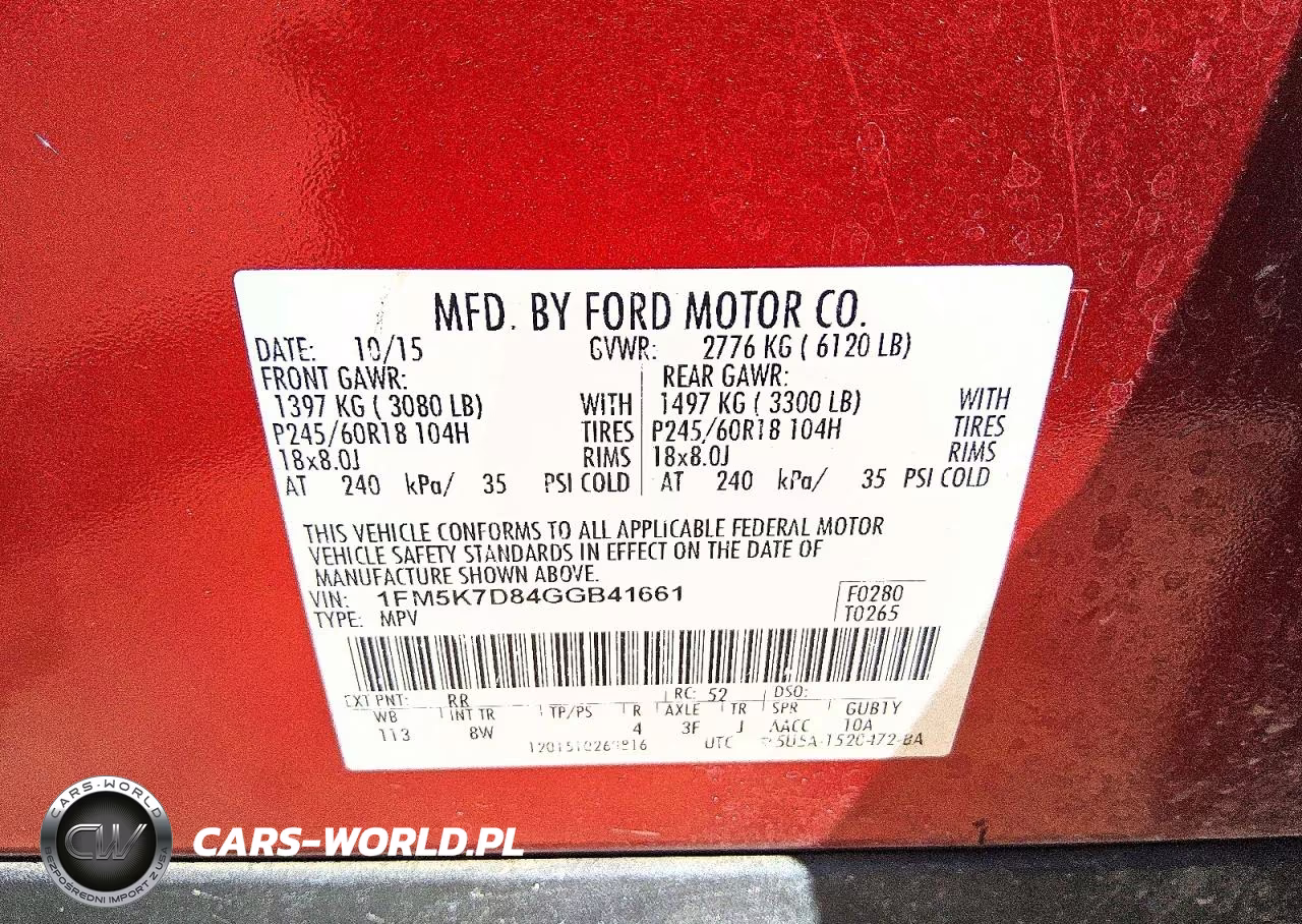 2016 Ford Explorer Xlt VIN:1FM5K7D84GGB41661 - 13