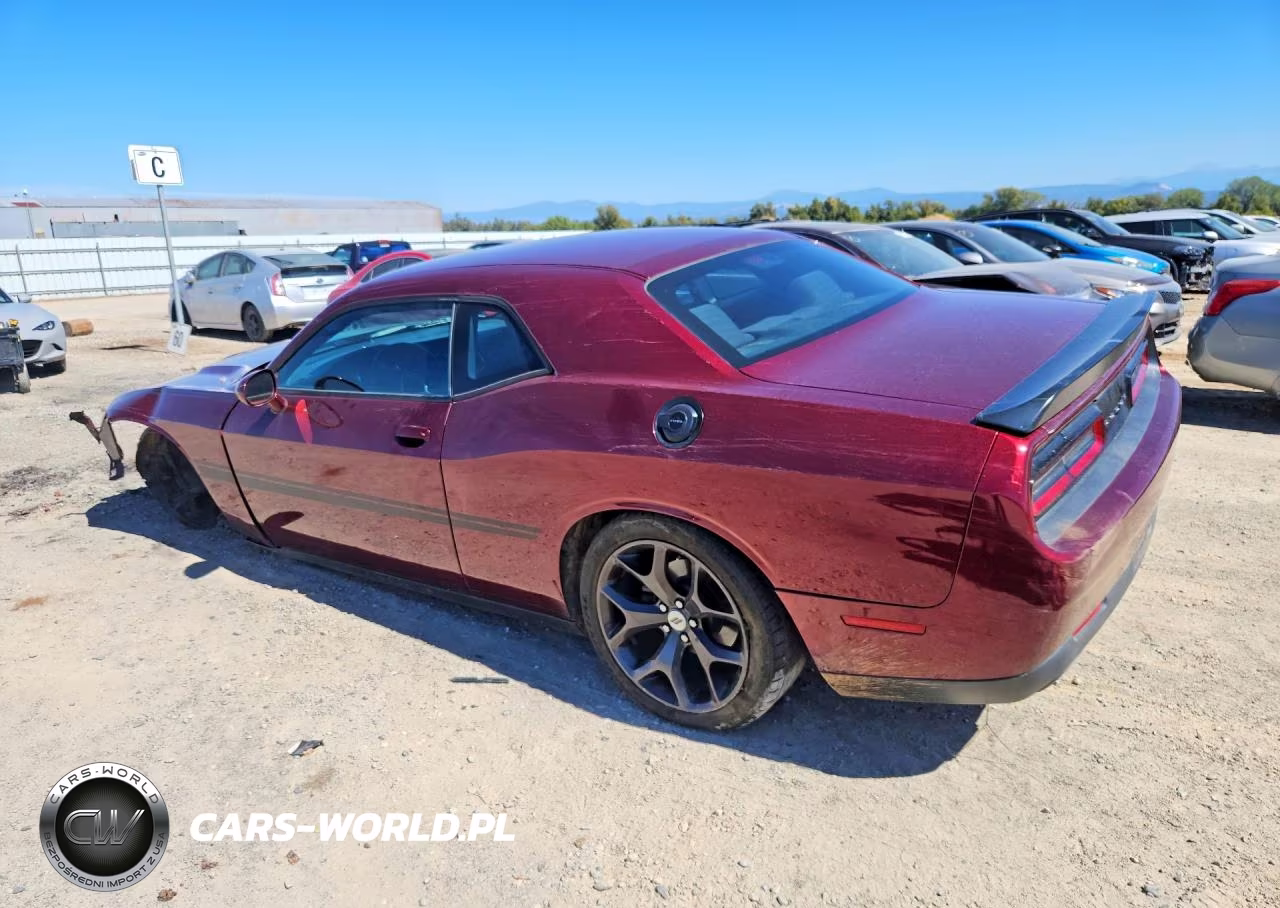 2017 Dodge Challenger Sxt VIN:2C3CDZAGXHH626149 - 2