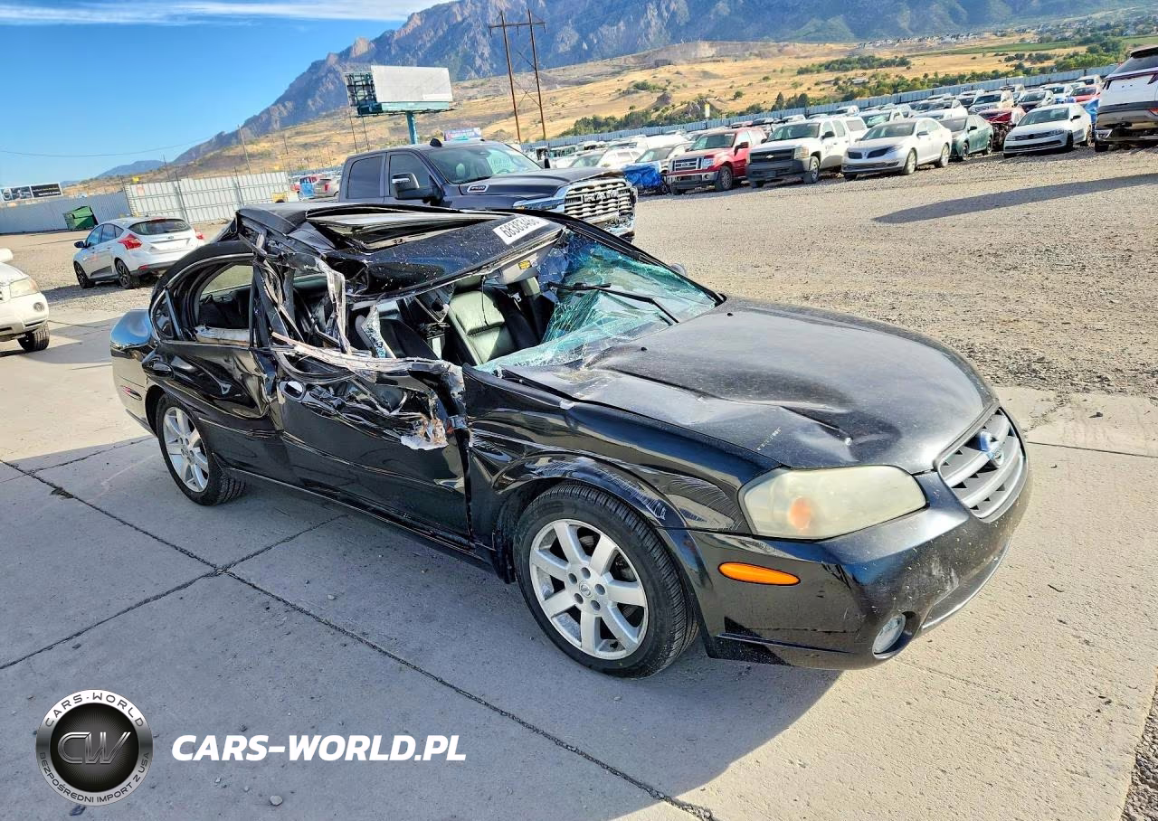 2003 Nissan Maxima Gxe VIN:JN1DA31A43T433012 - 4