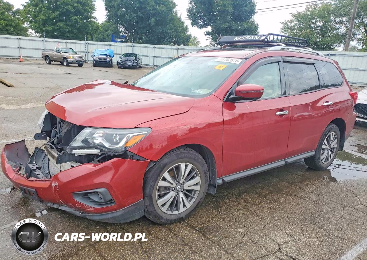 2017 Nissan Pathfinder Sl VIN:5N1DR2MM0HC633734 - 1