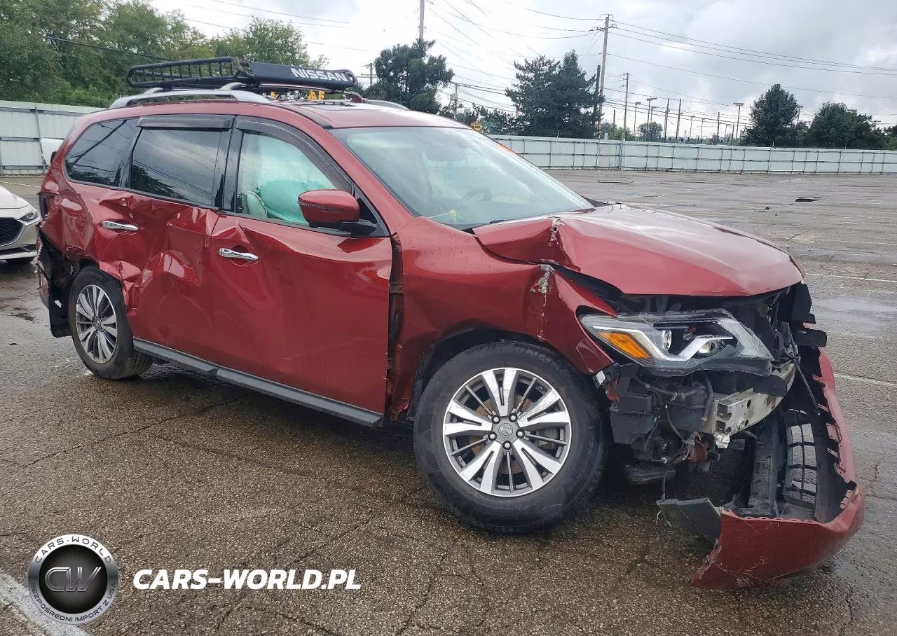 2017 Nissan Pathfinder Sl VIN:5N1DR2MM0HC633734 - 4