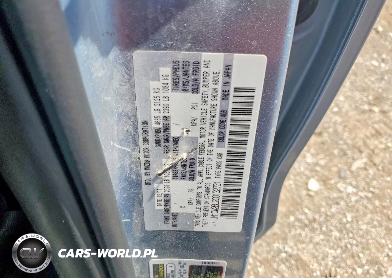 2012 Mazda 5 VIN:JM1CW2BL2C0132731 - 13