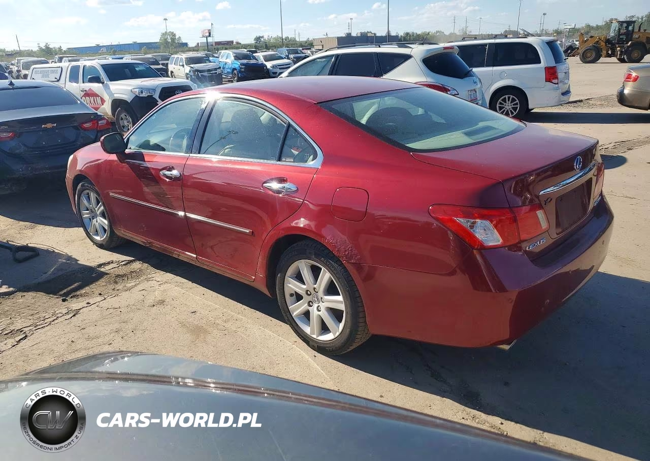 2009 Lexus Es 350 VIN:JTHBJ46G292300852 - 2