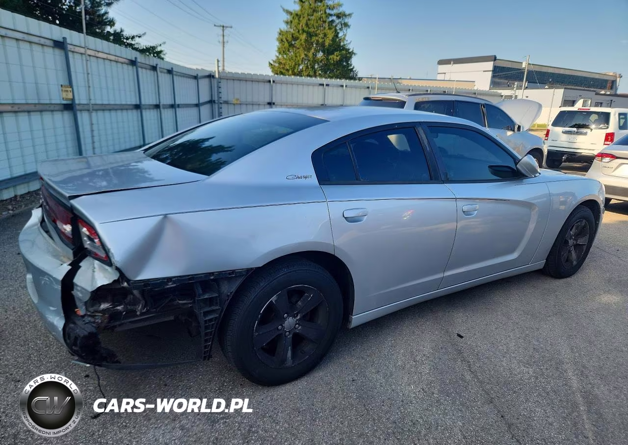 2012 Dodge Charger Se VIN:2C3CDXBG6CH296120 - 3