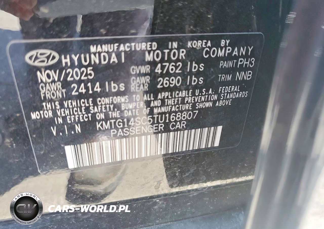 2026 Genesis G70 2.5T Standard VIN:KMTG14SC5TU168807 - 12