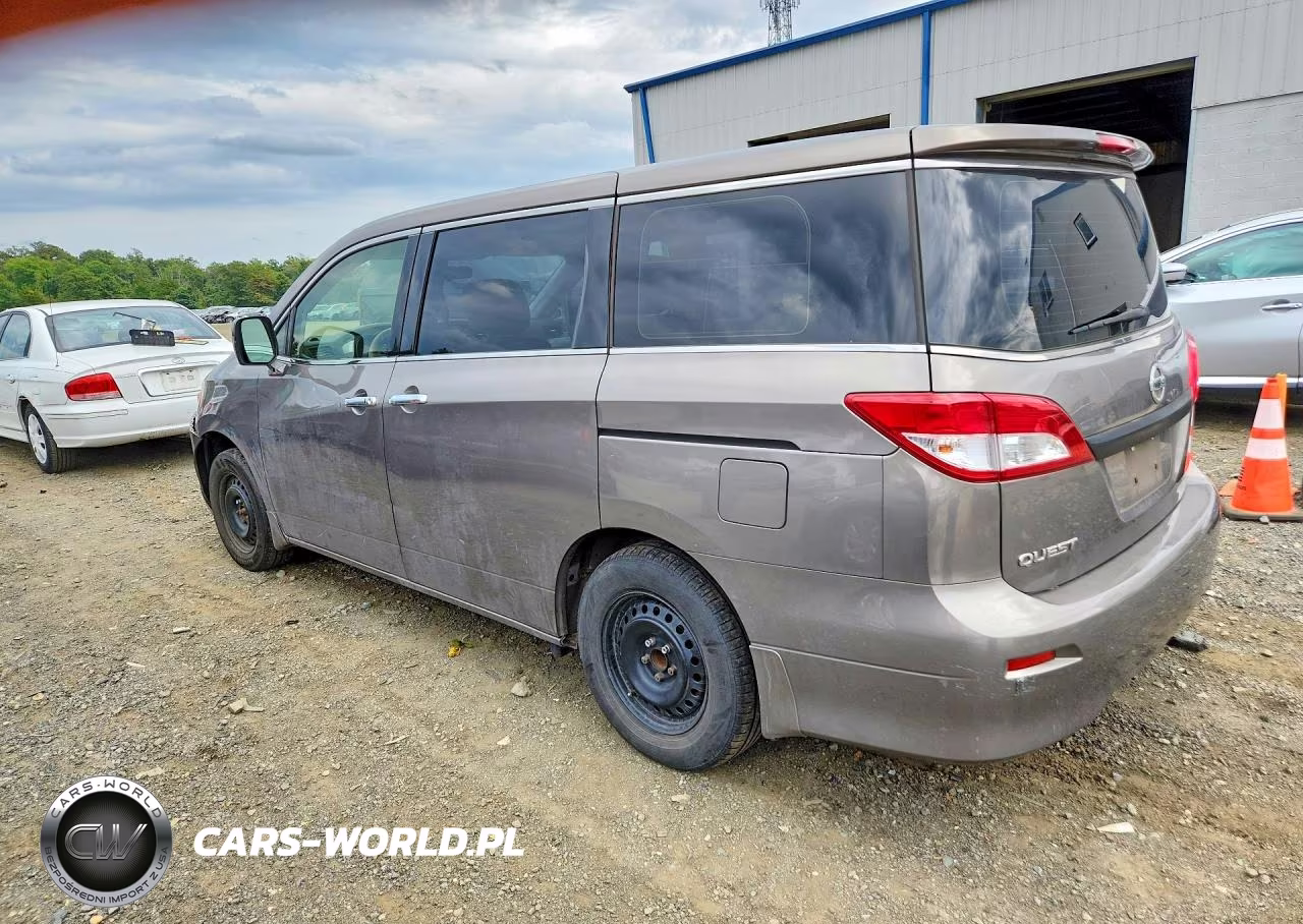 2015 Nissan Quest 3.5 S VIN:JN8AE2KPXF9131697 - 2