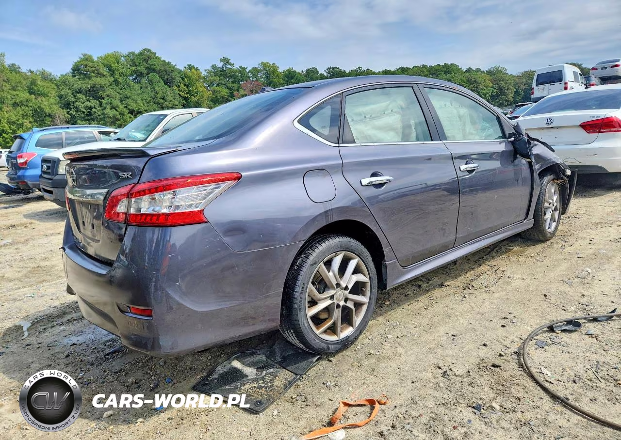 2015 Nissan Sentra Sr VIN:3N1AB7AP6FY352858 - 3