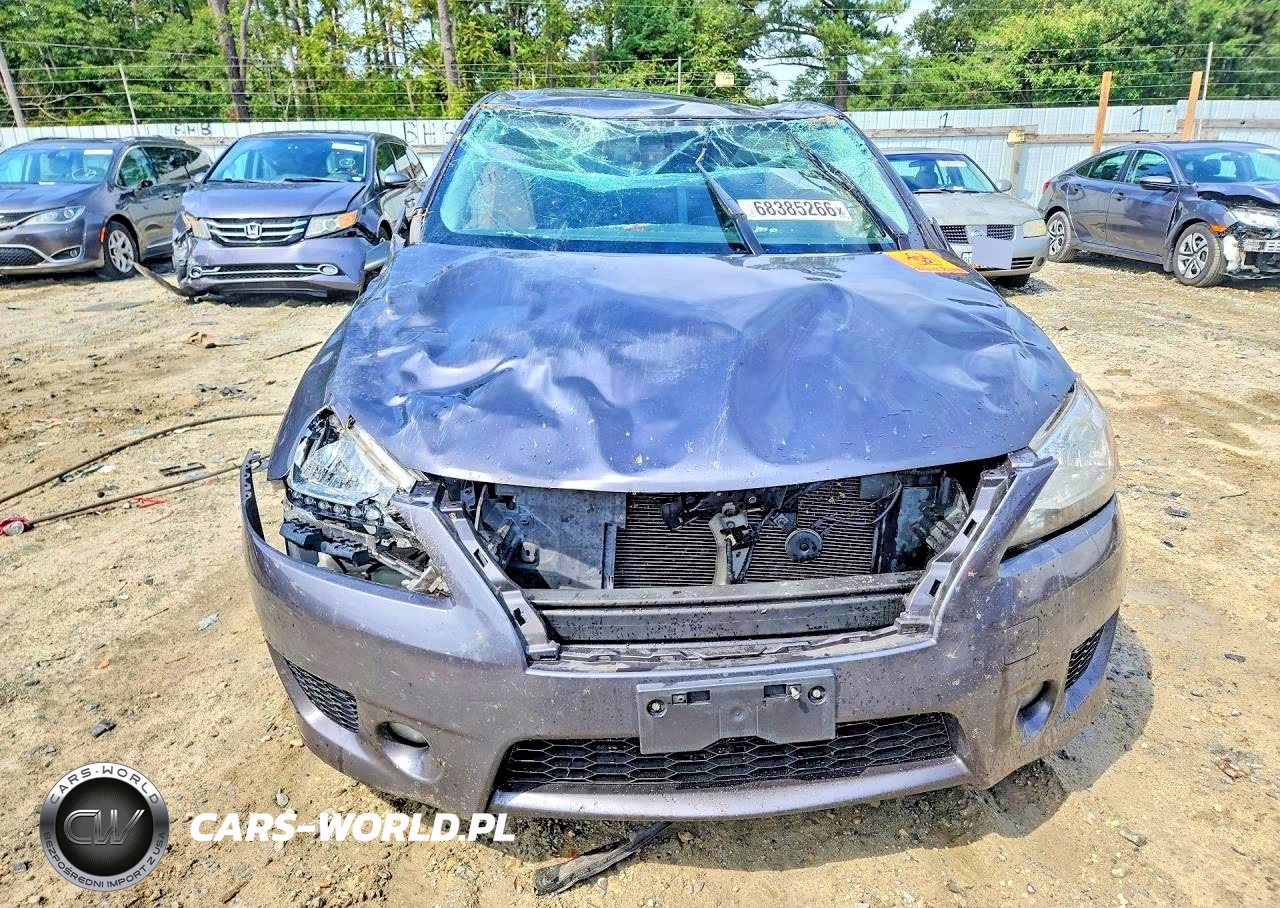 2015 Nissan Sentra Sr VIN:3N1AB7AP6FY352858 - 5